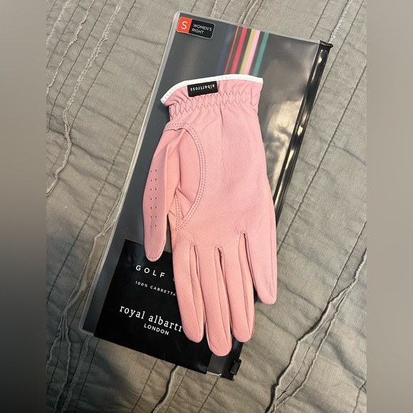 Royal Albartross London Women’s Pink Right Golf Glove - Picture 2 of 4
